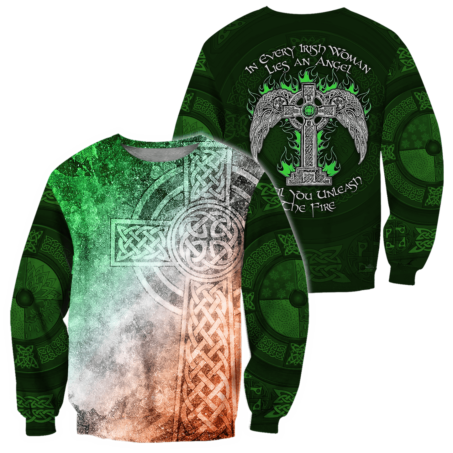Irish Saint Patrick Day 3D All Over Printed Unisex Shirt