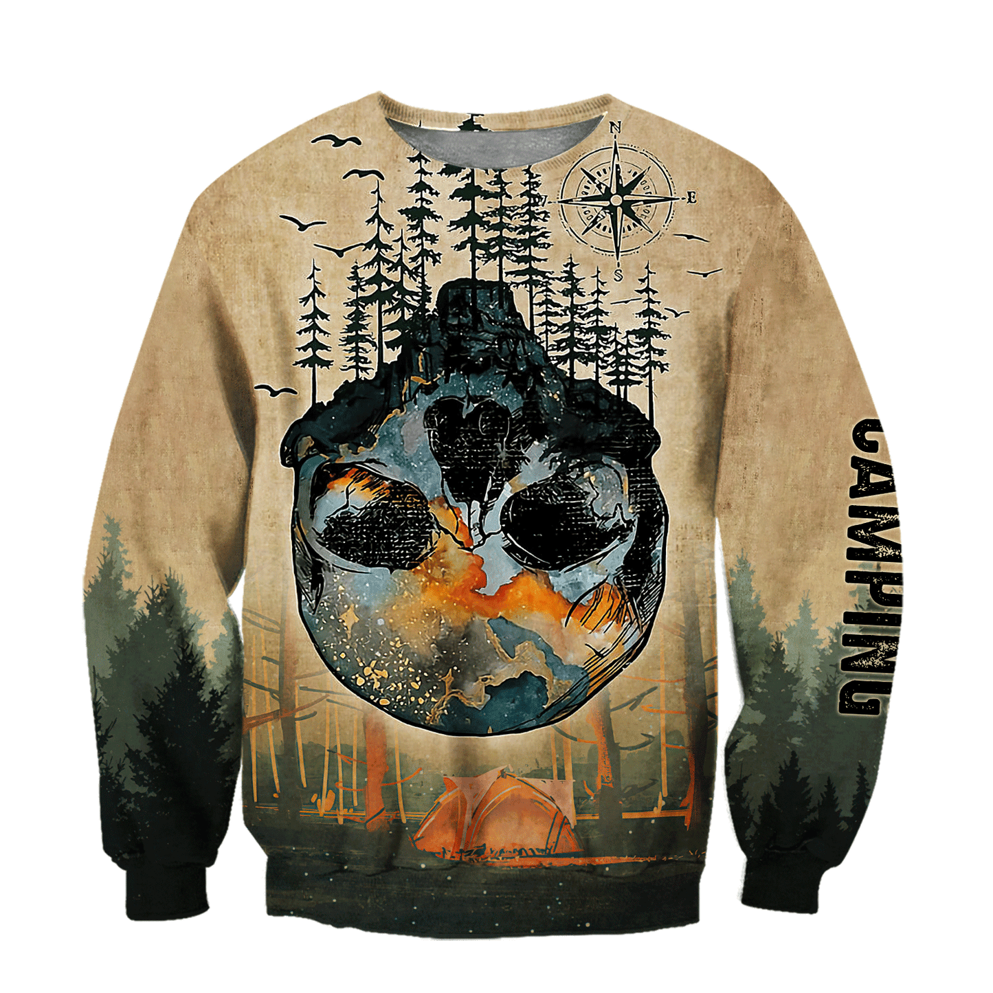 Camping 3D All Over Printed Shirts VP16112005XT