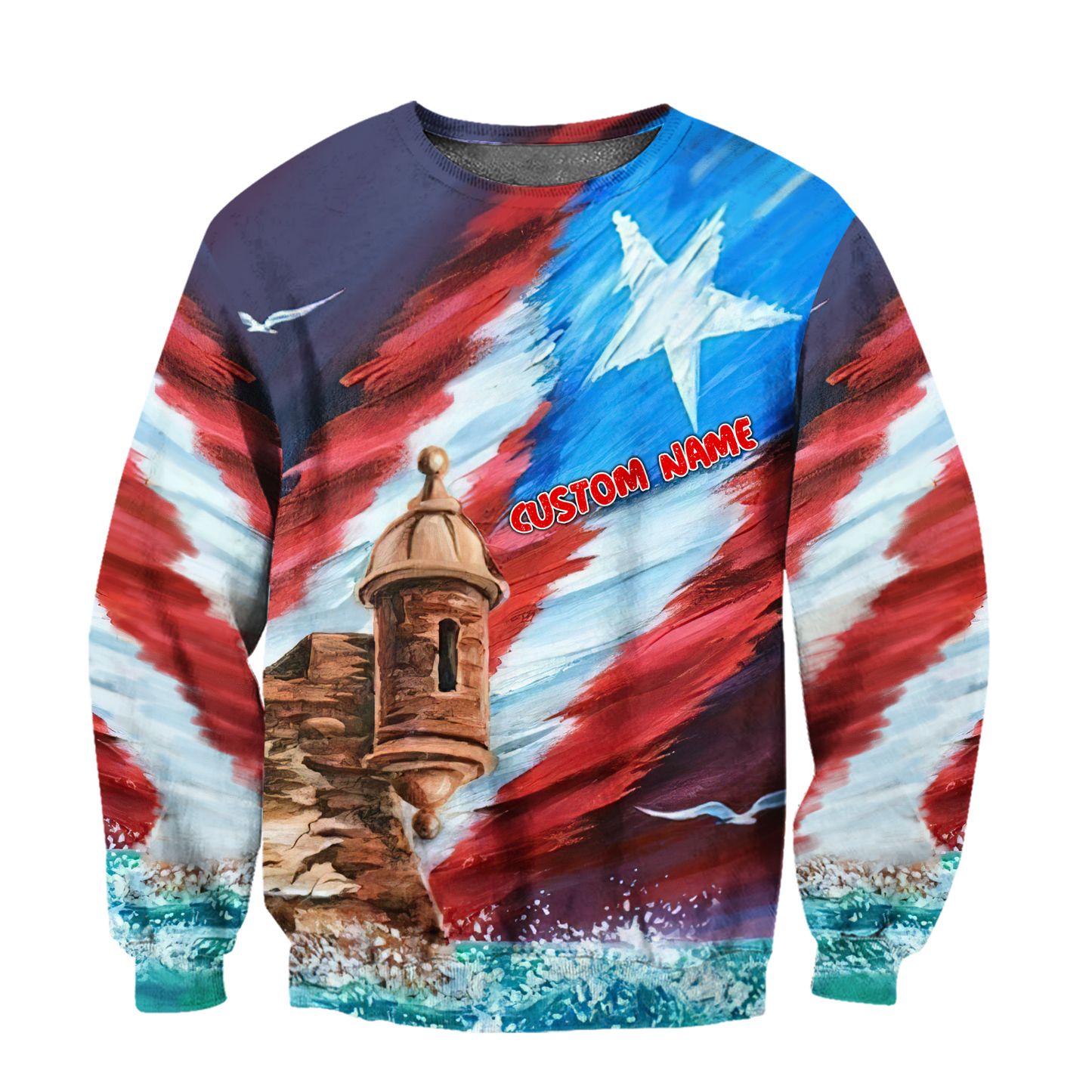 Custom Name Puerto Rico Hoodie For Men And Women MH15032101