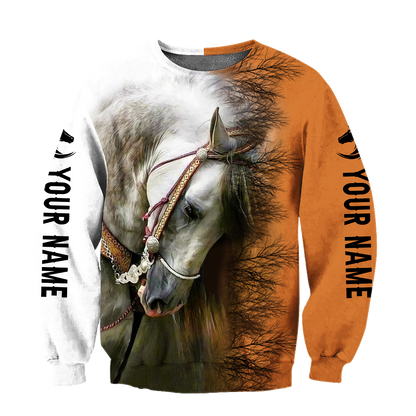 Personalized Name Premium Love Horse 3D All Over Printed Unisex Shirts