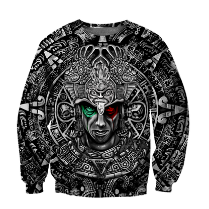 Aztec Warrior 3D All Over Printed Shirts For Men And Women
