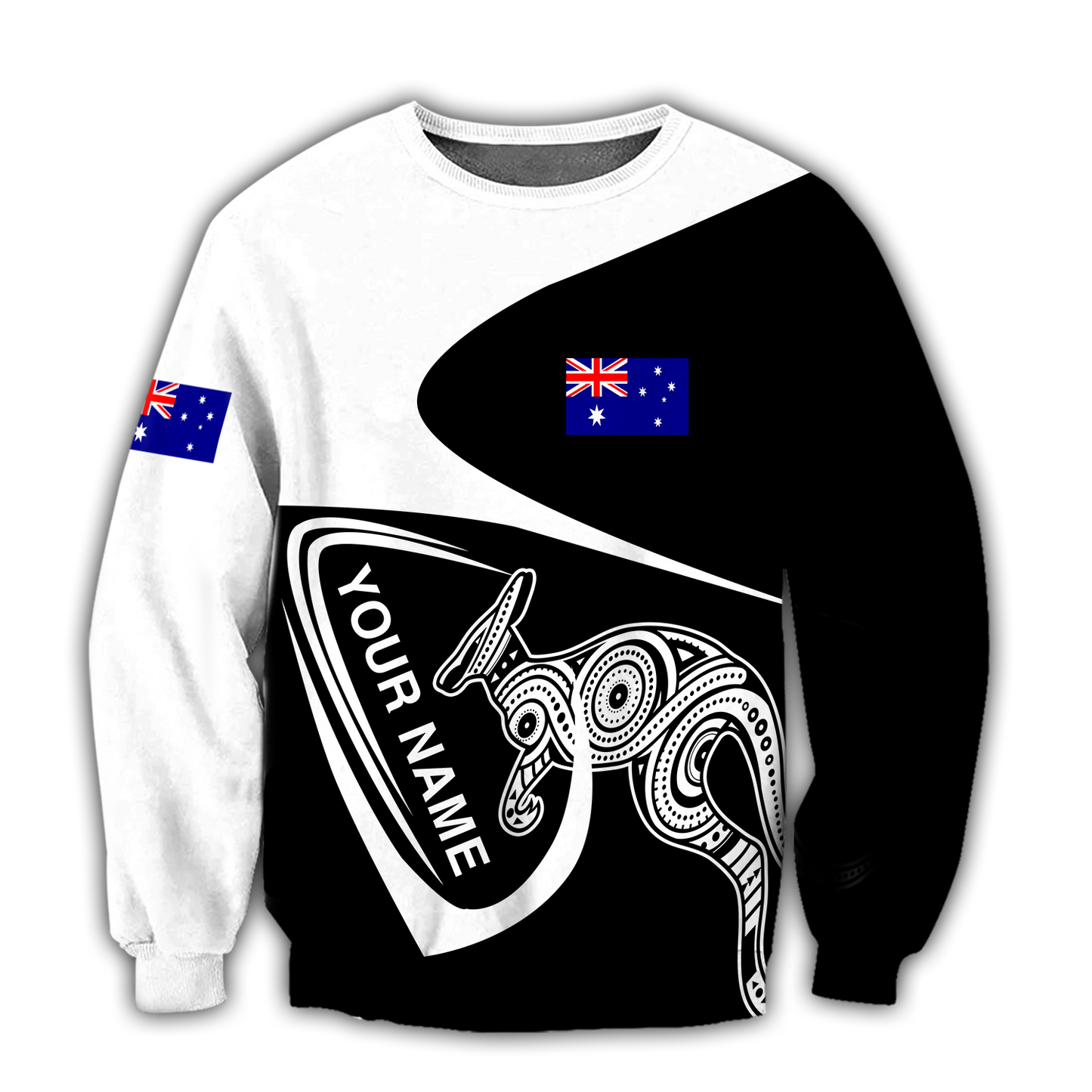 Premium Unisex Hoodie Aboriginal Australia Custom Name ML