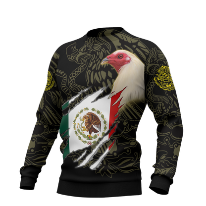 Personalized Mexican Rooster 3D Printed Unisex Shirt