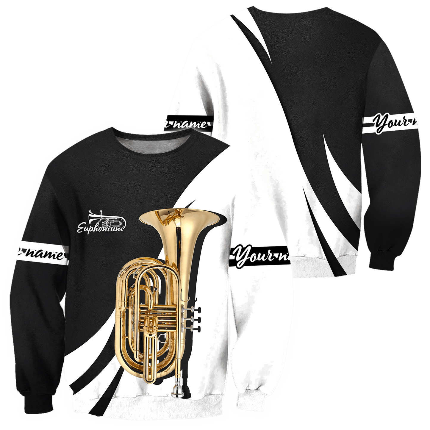 Personalized Euphonium Music 3D Printed Unisex Shirt HHT12072102