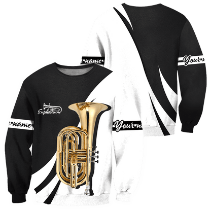 Personalized Euphonium Music 3D Printed Unisex Shirt HHT12072102