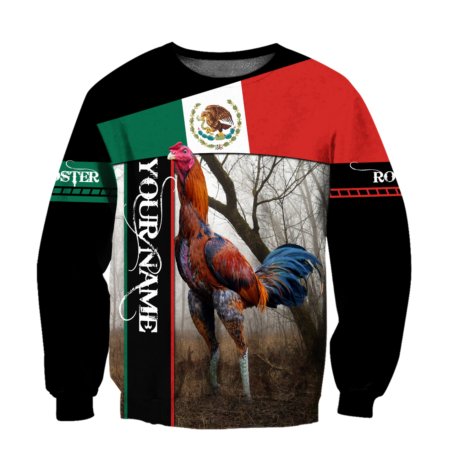 Personalized Rooster 3D Printed Unisex Shirts DA03062101