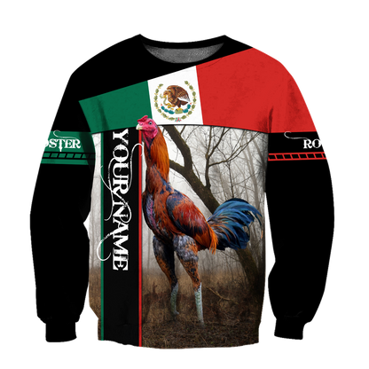 Personalized Rooster 3D Printed Unisex Shirts DA03062101