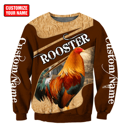 Personalized Rooster 3D Printed Unisex Shirts DD04062103