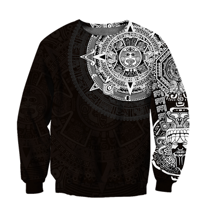 Aztec Mexico 3D All Over Printed Hoodie JJ no2