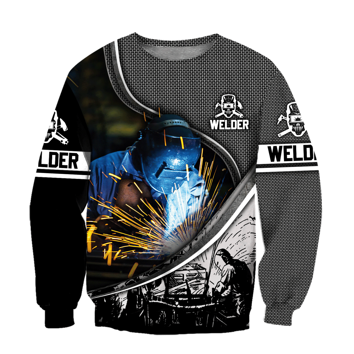 Premium Welder All Over Printed Shirts For Men And Women MEI