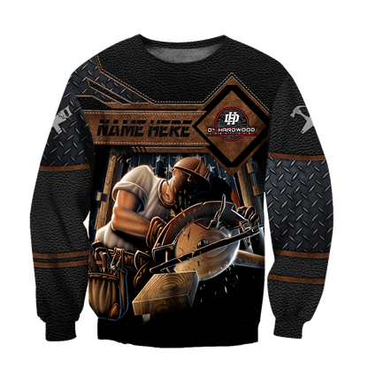 Personalized Name Carpenter 3D All Over Printed Unisex Shirts Custom