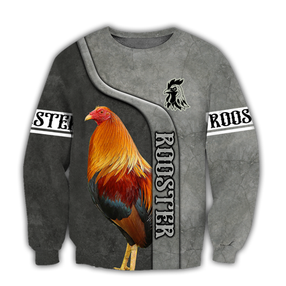 Rooster 3D Printed Unisex Shirts NTN04062102