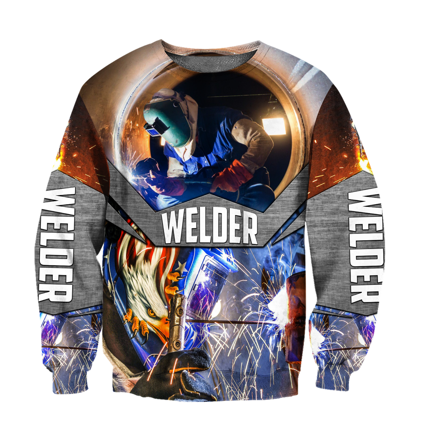 Premium Welder All Over Printed Shirts For Men And Women MEI