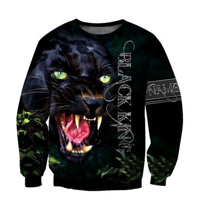 Black King Panther Personalized Unisex Deluxe Hoodie ML