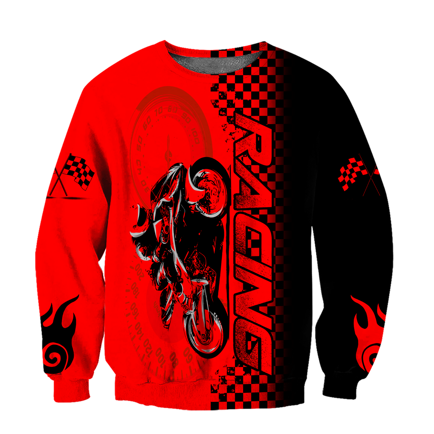 Motorcycle Racing 3D All Over Printed Unisex Shirts Let's Go Racing