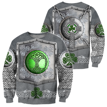 Amor Irish Saint Patrick Day 3D All Over Printed Unisex Shirt