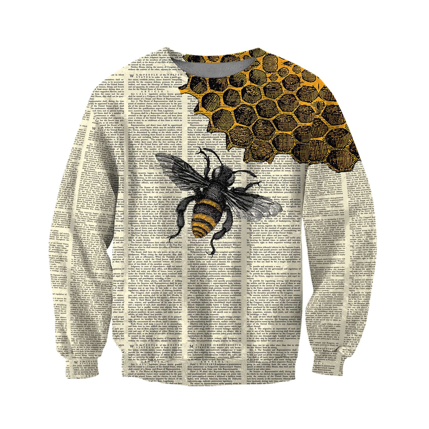Bee Dictionary Page 3d All Over