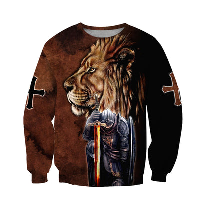 Knight of God - Christian - 3D All Over Printed Style for Men and Women
