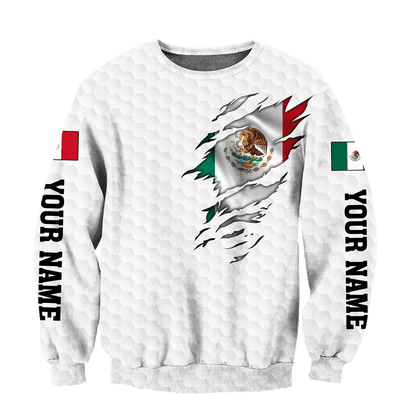 Personalized Name Mexico 3D All Over Printed Unisex Shirts DQB22062102