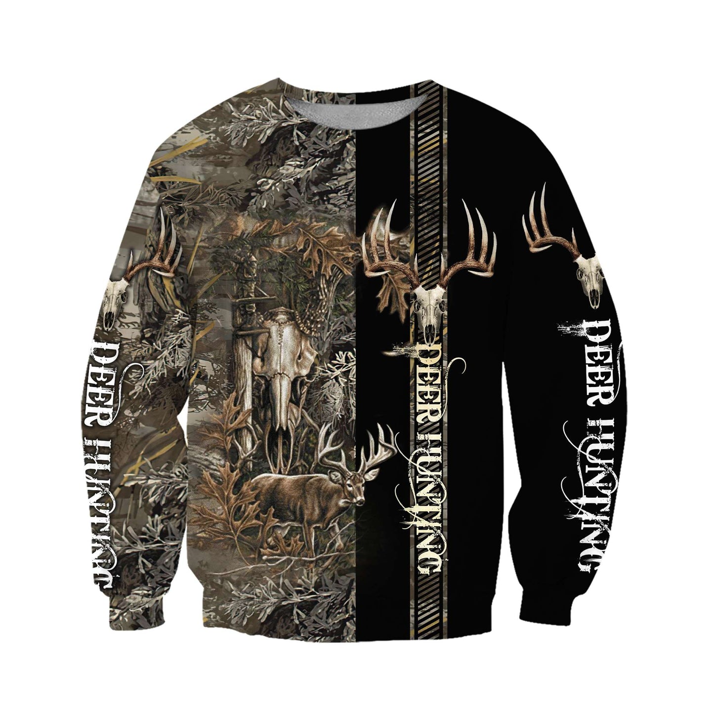 Premium Deer Hunting for Hunter Camo 3D Printed Unisex Shirts
