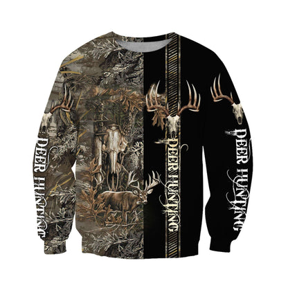 Premium Deer Hunting for Hunter Camo 3D Printed Unisex Shirts