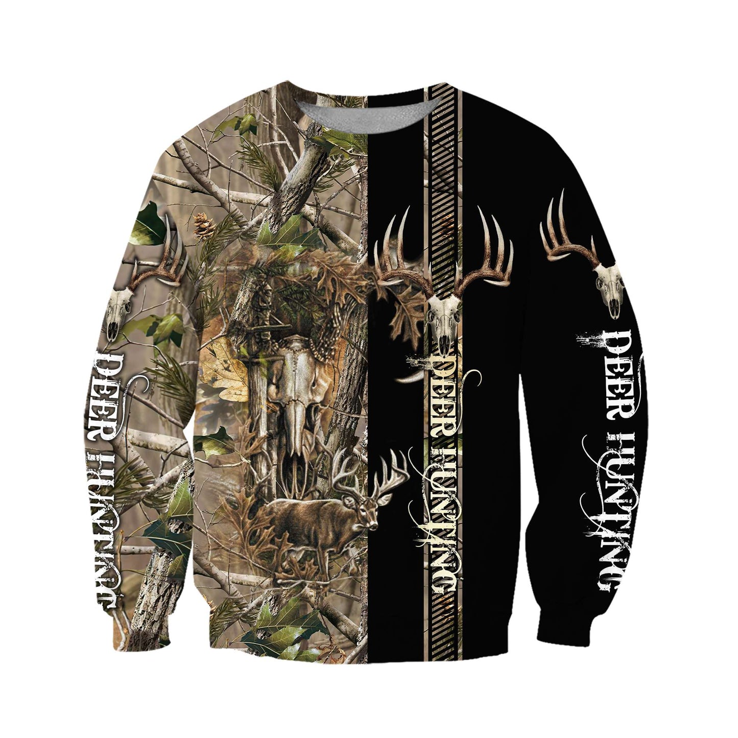 Premium Deer Hunting for Hunter Camouflage 3D Printed Unisex Shirts