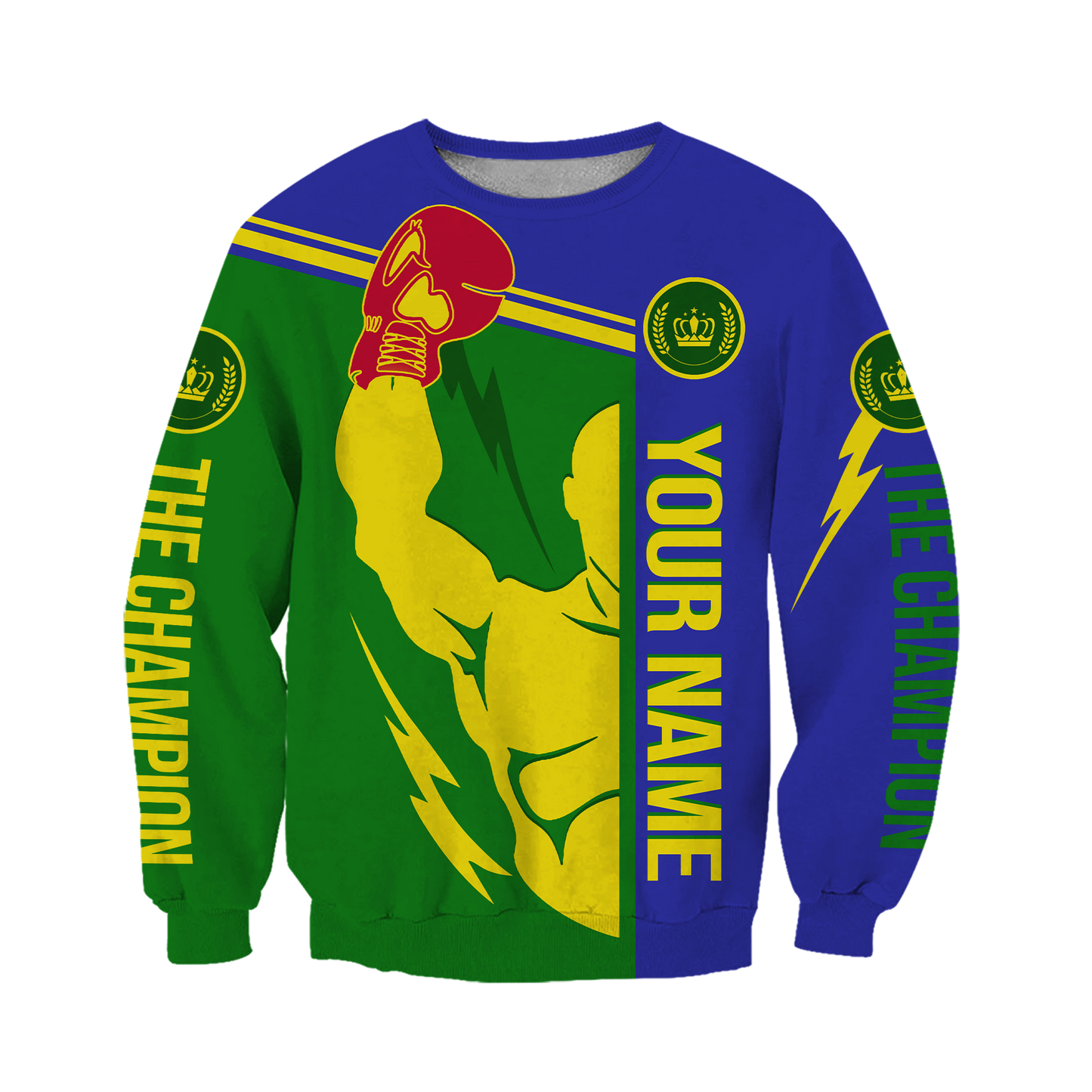 Customize Name Champion 3D All Over Printed Unisex Shirts