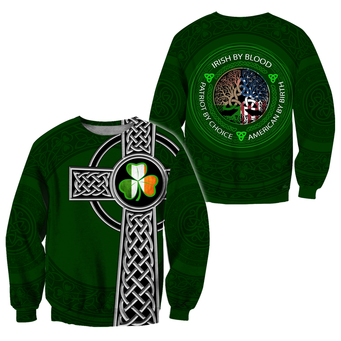 Irish 3D All Over Printed Unisex Shirts Saint Patrick's Day
