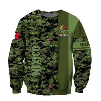 Personalized Mexico 3D All Over Printed Unisex Shirts