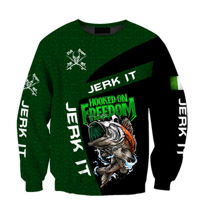 Ireland Fishing St.Patrick day Irish 3D print shirt