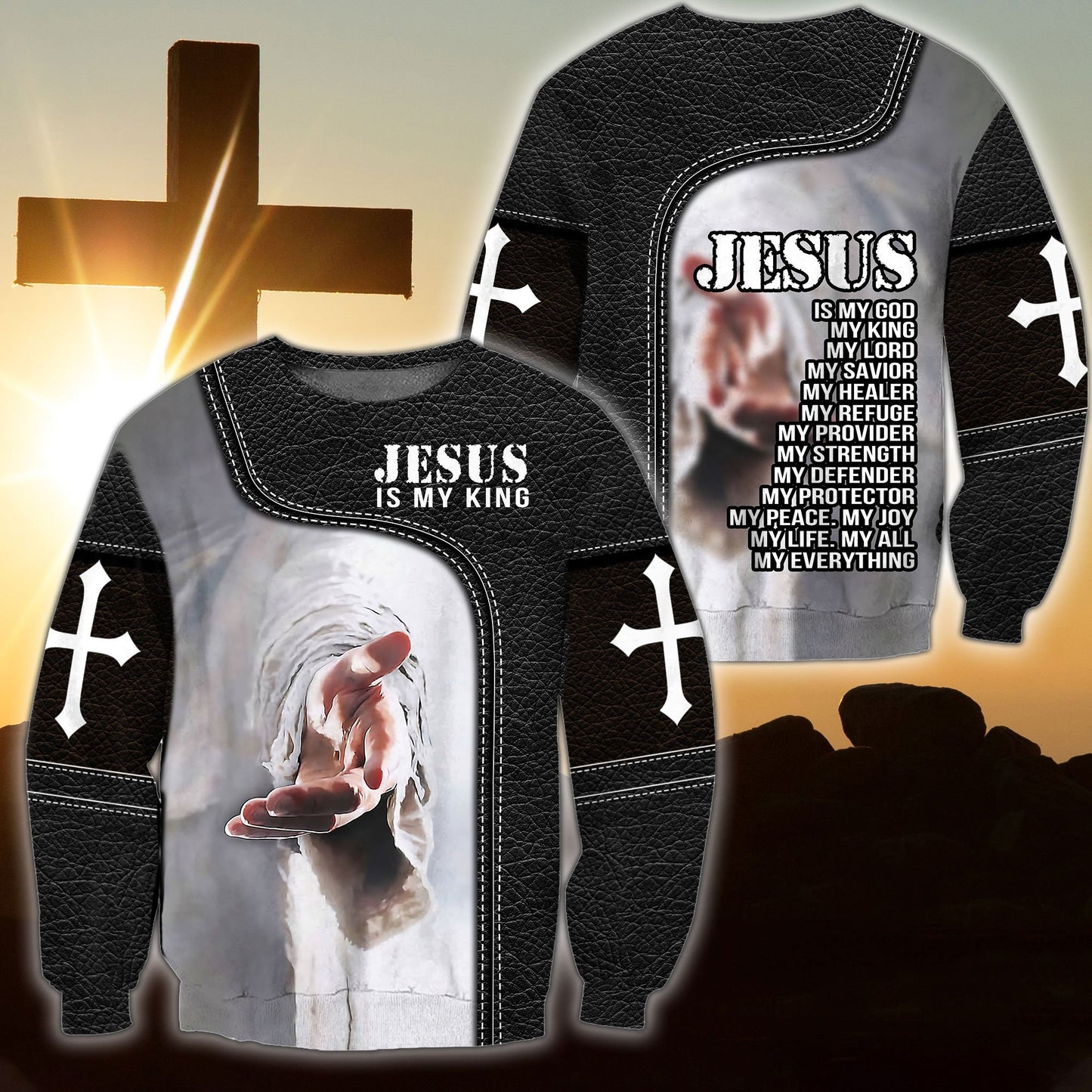 Premium Christian Jesus 3D All Over Printed Unisex Shirts - Amaze Style™