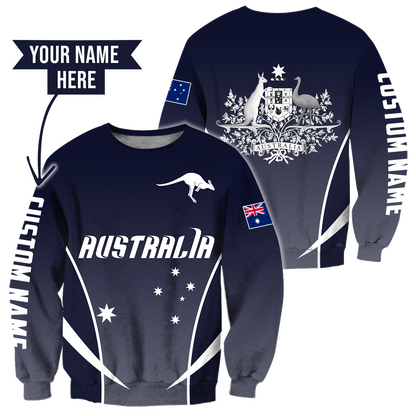 Tmarc Tee Australia active special custom name unisex 3d print shirts