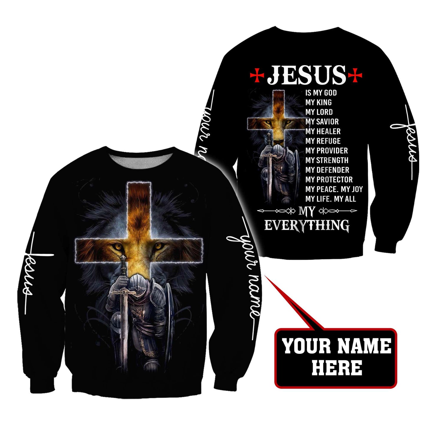 God My everything - Christian - 3D All Over Printed Style for Men and Women