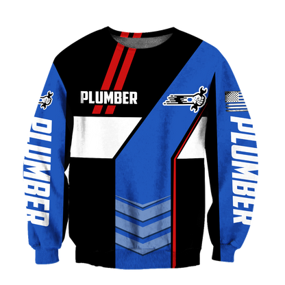 Premium Plumber 3D All Over Printed Unisex Shirts