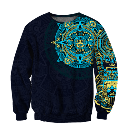 Aztec Mexico 3D All Over Printed Hoodie JJ no0