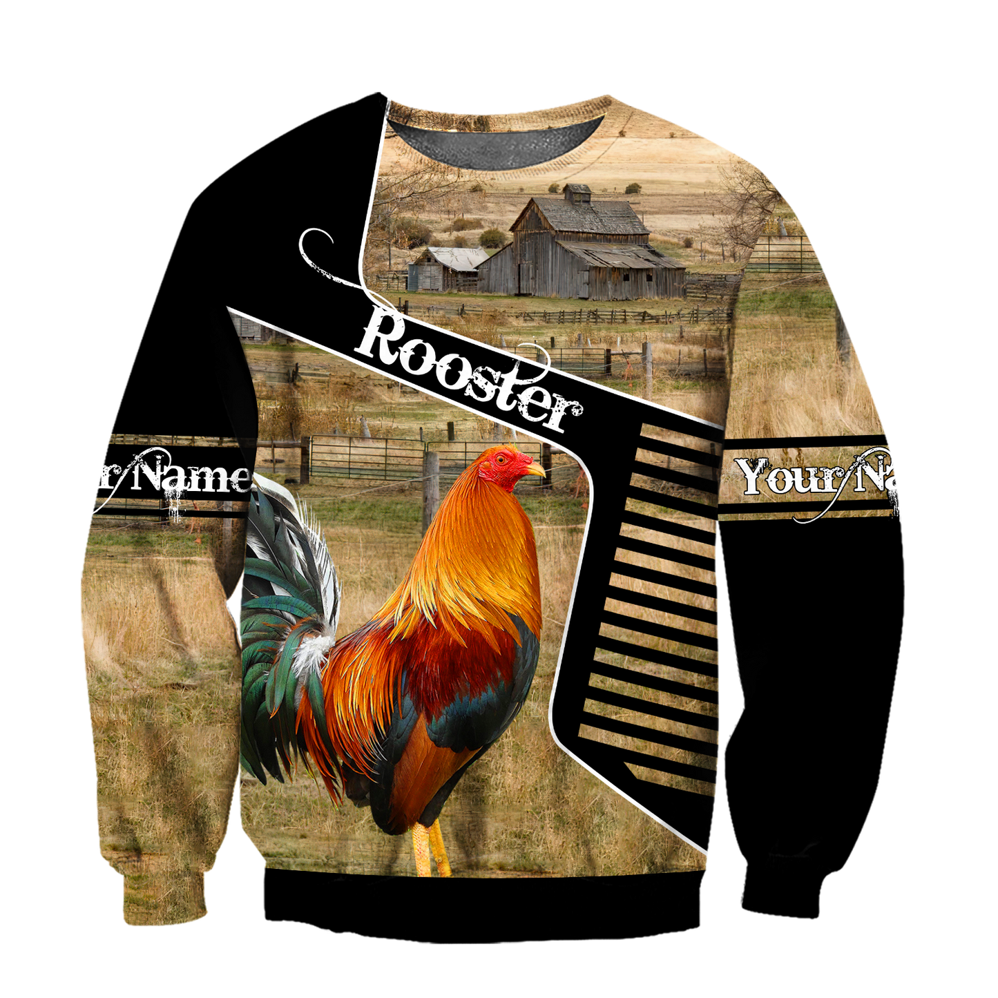 Personalized Rooster 3D Printed Unisex Shirts SN04062102