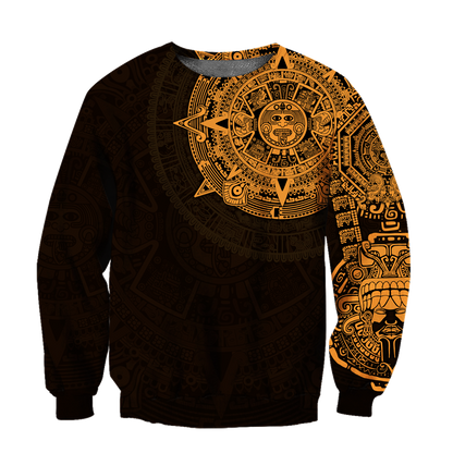 Aztec Mexico 3D All Over Printed Hoodie JJ no1