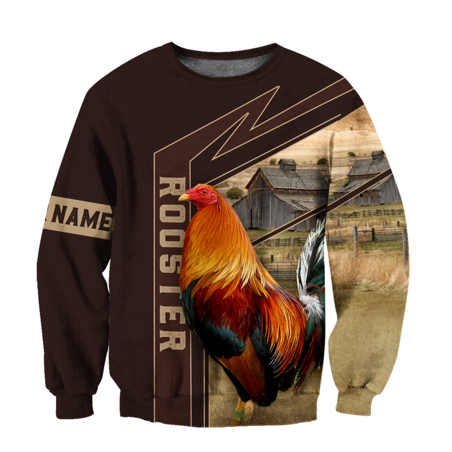 Personalized Rooster 3D Printed Unisex Shirts TNA04062104