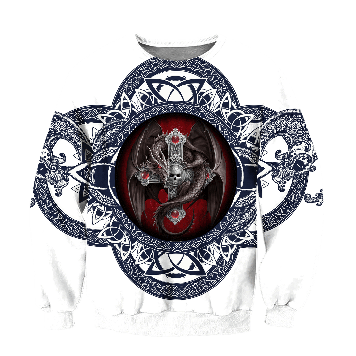 Premium All Over Printed Skull Dragon Shirts MEI