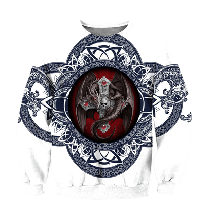 Premium All Over Printed Skull Dragon Shirts MEI