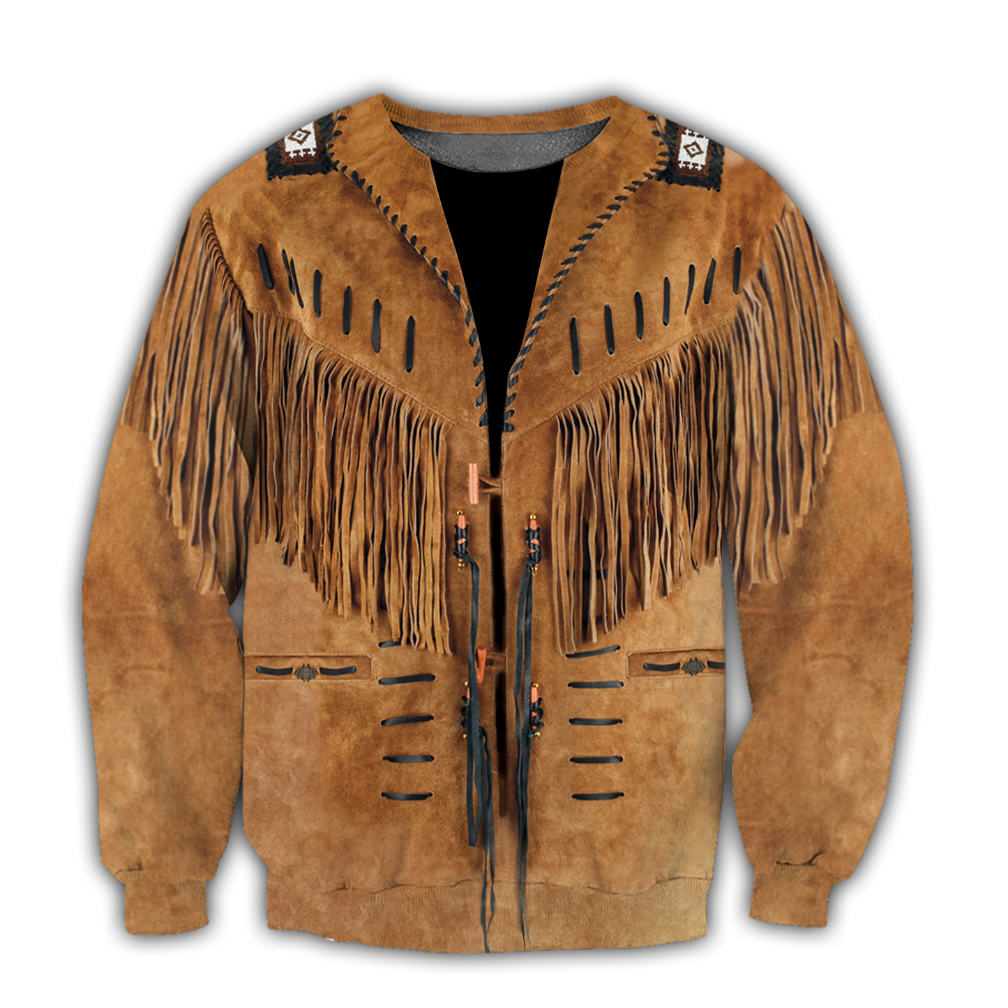 Cowboy Jacket No14 Cosplay 3D Over Printed Unisex Deluxe Hoodie ML