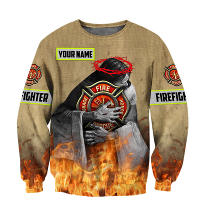 Customize Name Firefighter Hoodie Shirts For Men And Women TNA09032103