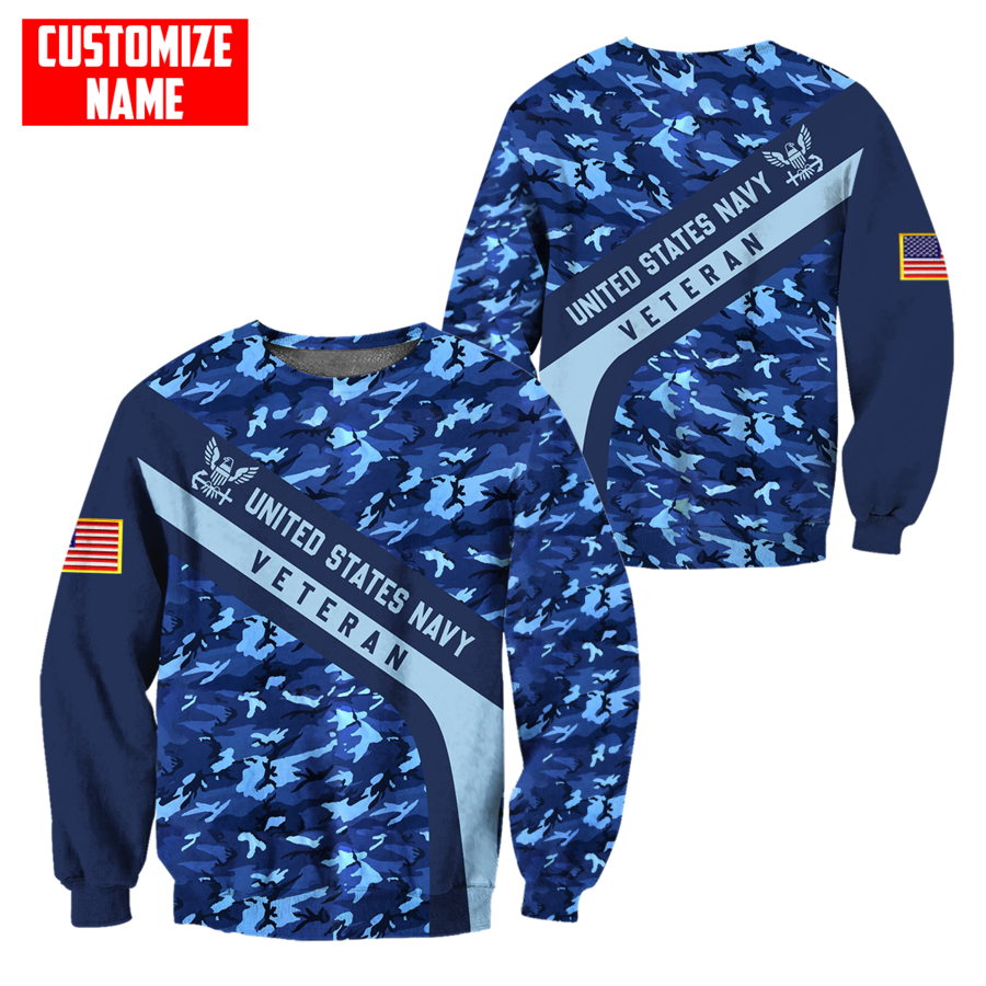 Premium Unique U.S Air Force Veteran Polo All Over Printed Personalized Shirt