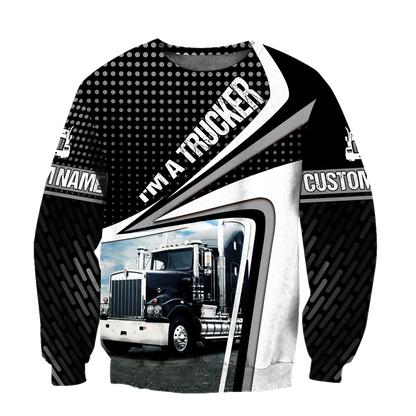 Premium Personalized Unisex All Over Printed I Am A Trucker Shirts MEI