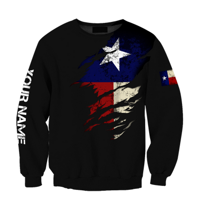 Thin Blue Line apparel Texas Law Enforcement custom name design 3d print shirts Proud Military