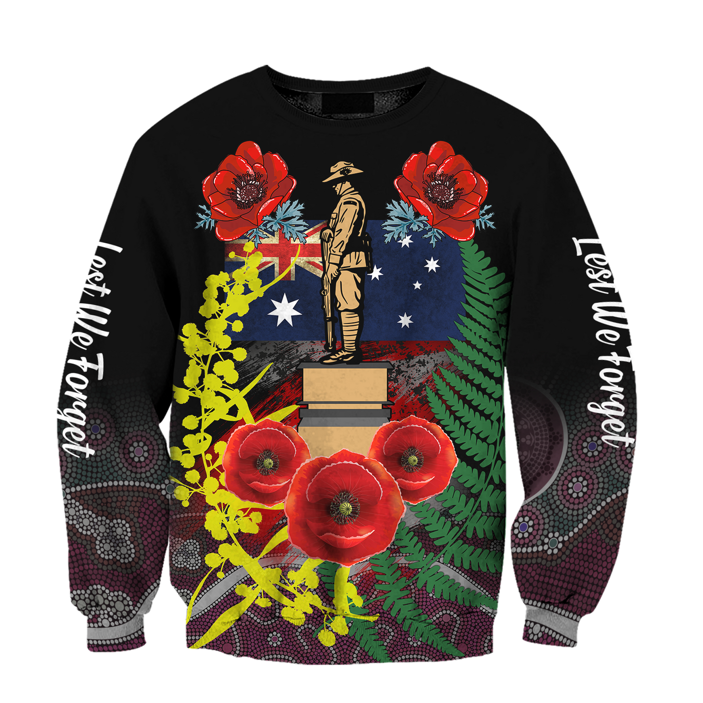 Lest We Forget - Anzac Day 3D All Over Printed Shirts