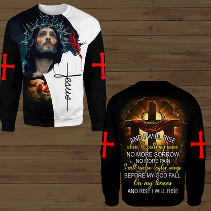 Jesus 3D All Over Printed Unisex Hoodie
