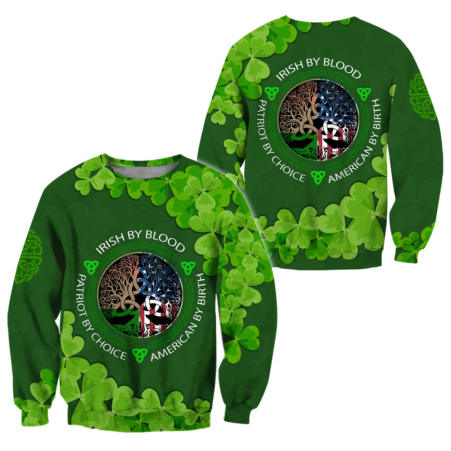 Premium Irish Saint Patrick's Day 3D All Over Printed Unisex Shirts
