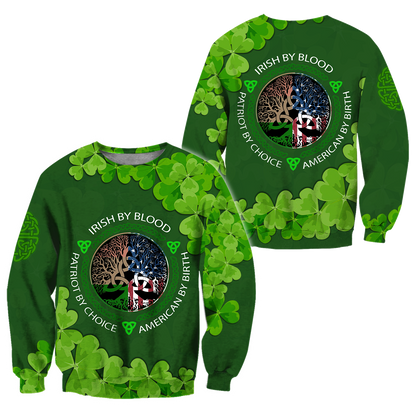 Premium Irish Saint Patrick's Day 3D All Over Printed Unisex Shirts