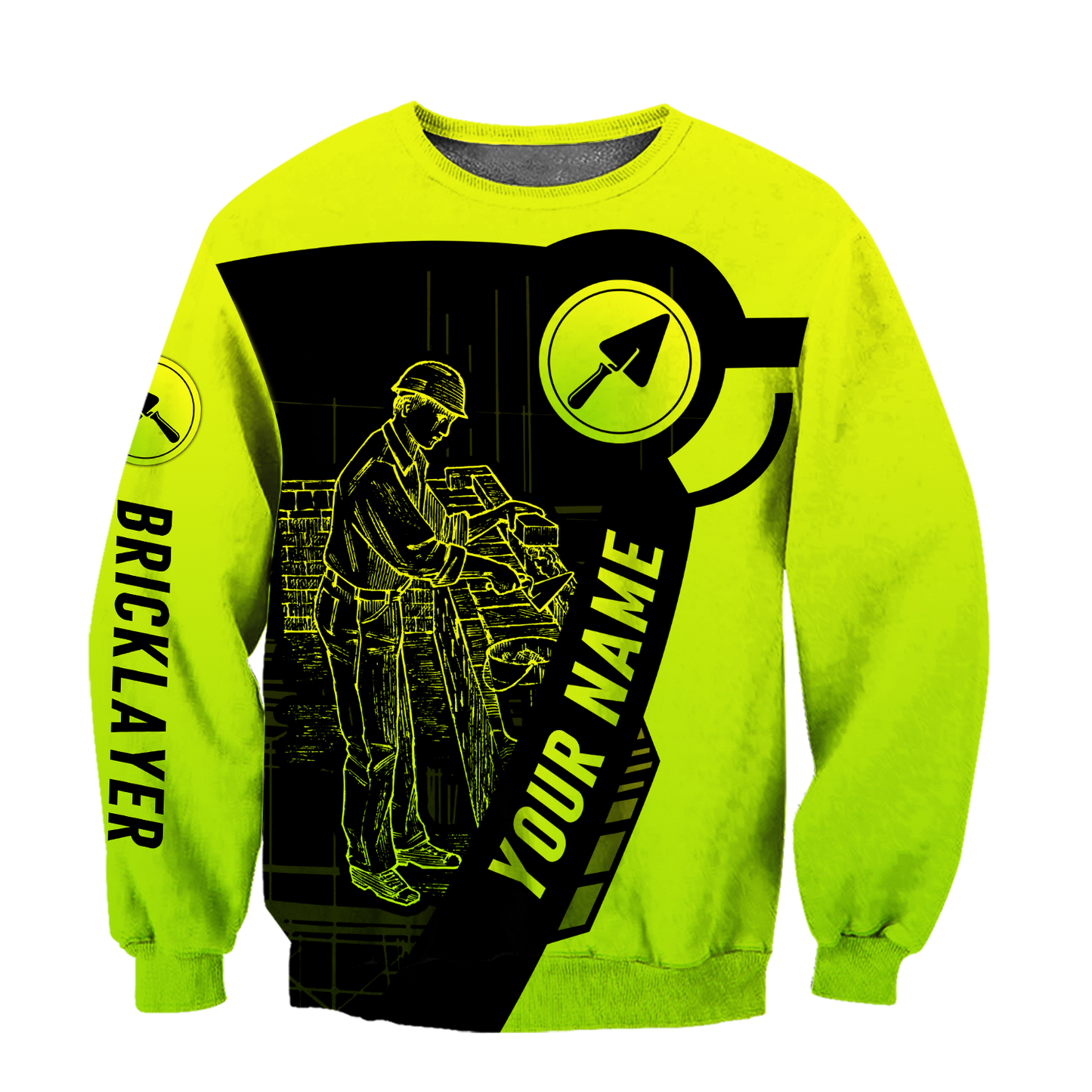 Premium Unisex Hoodie Personalized Bricklayer No10 ML